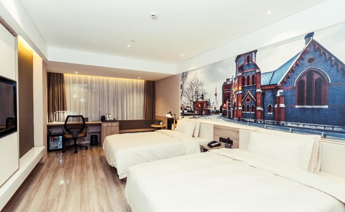 Atour Hotel Shanghai Pudong Airport Bagian luar foto