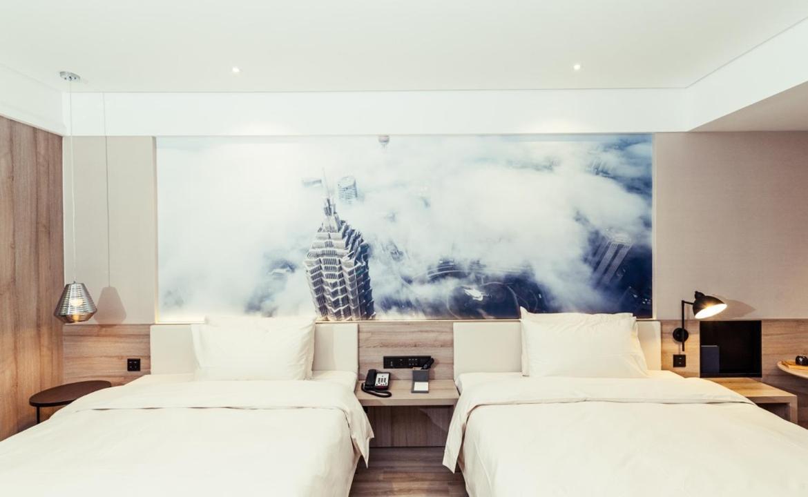 Atour Hotel Shanghai Pudong Airport Bagian luar foto